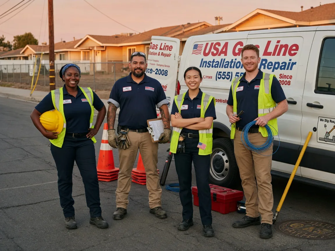 Gas Line Installation company in Shanksville, PA